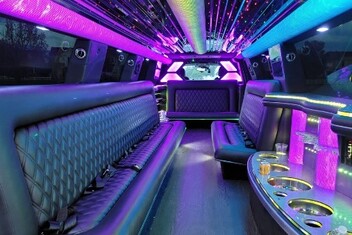 Port St. Lucie Limo Interior