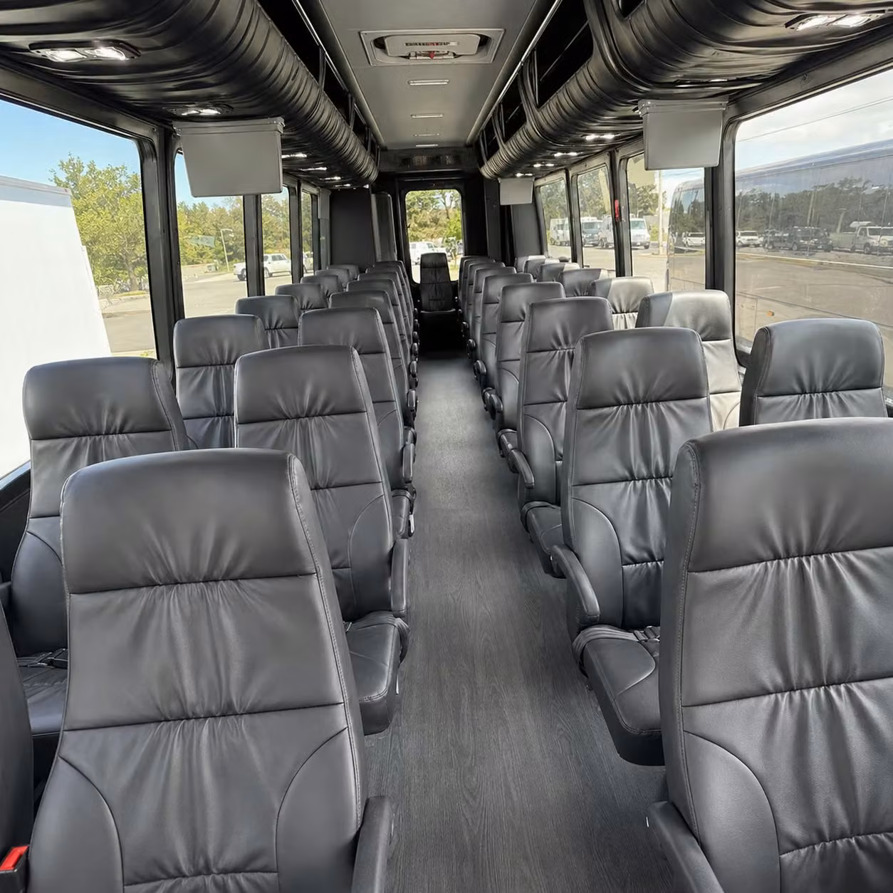 35 passenger minibus inside