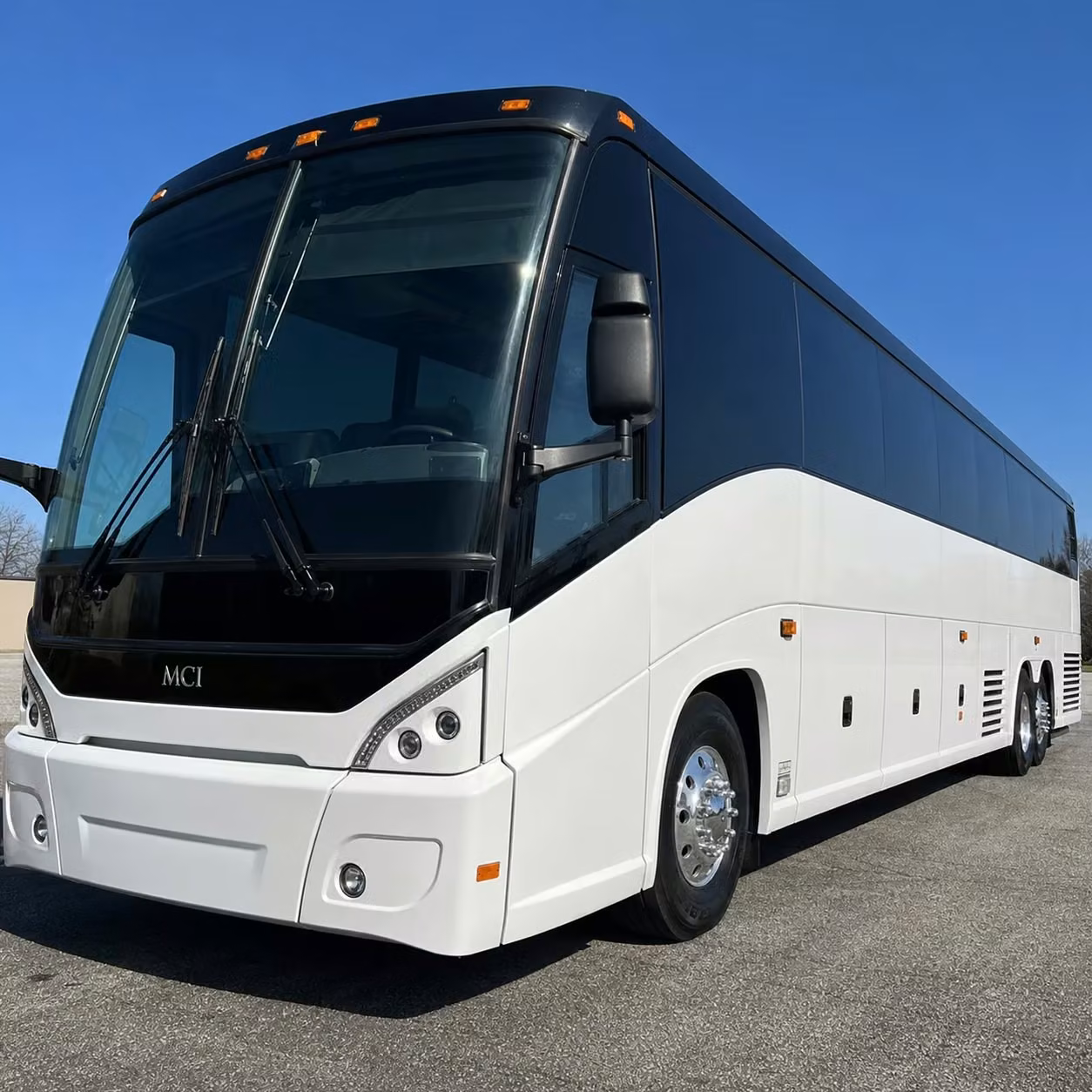 56 passenger charter bus