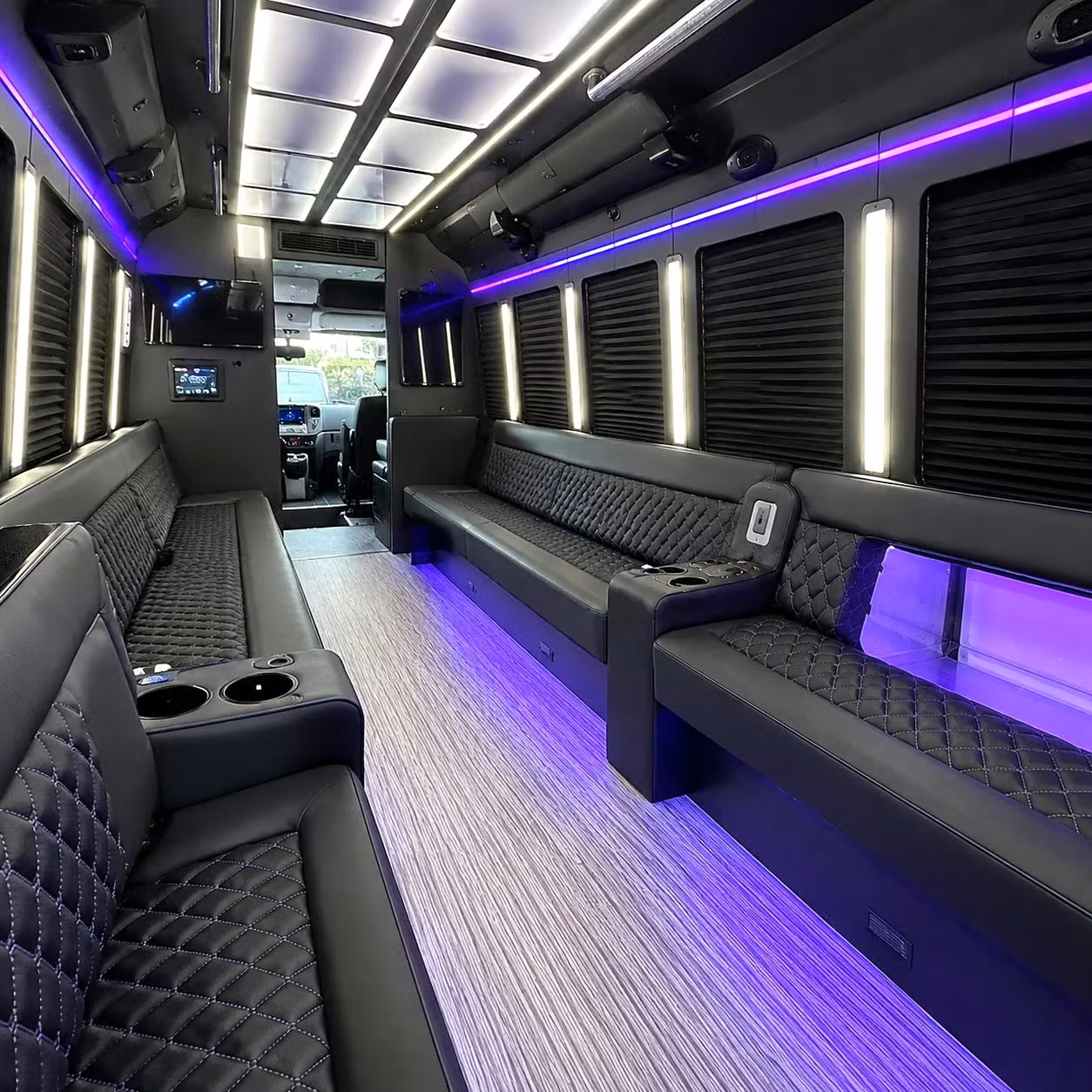 party bus interior