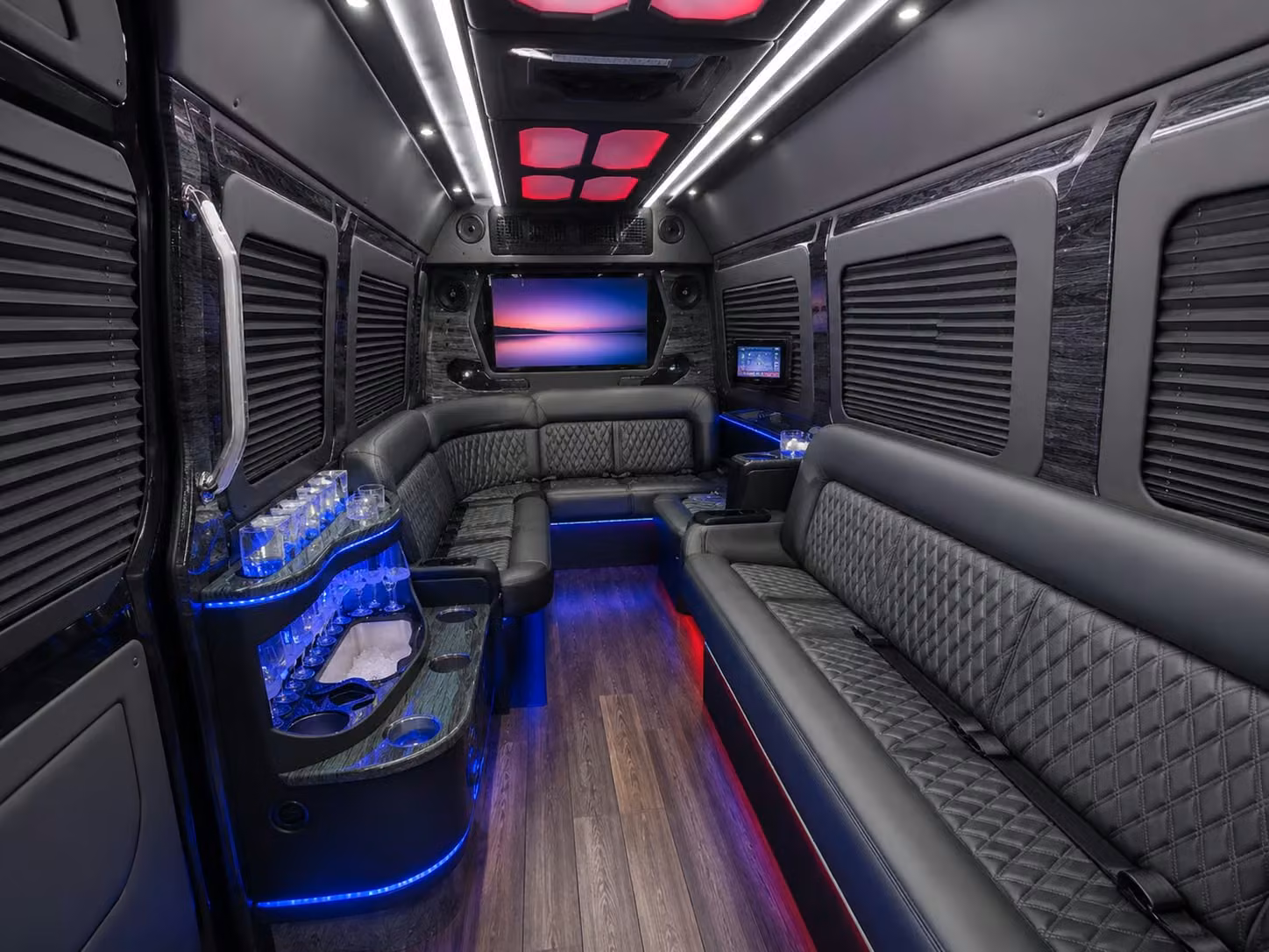 sprinter limousine inside