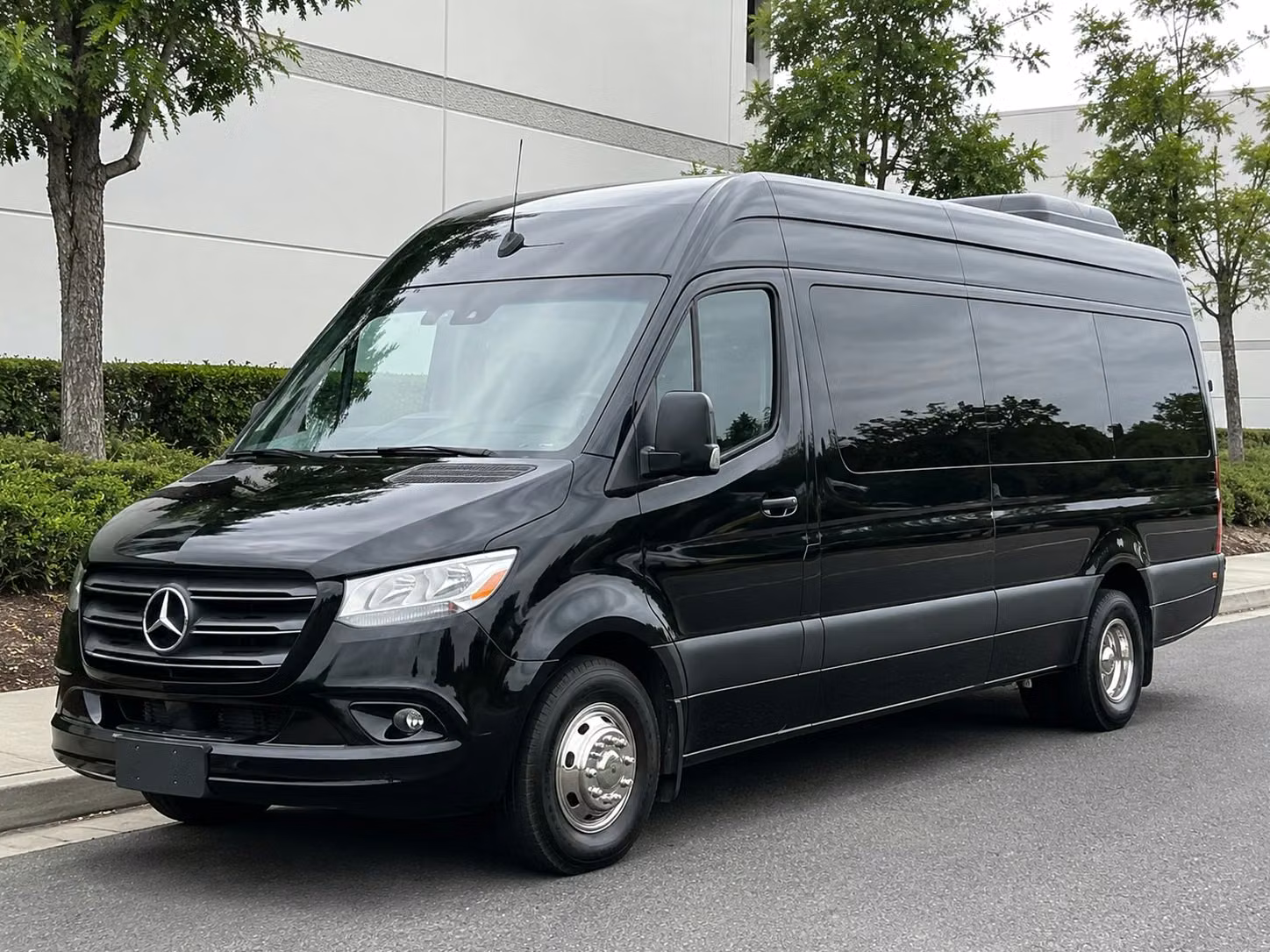 sprinter van with driver
